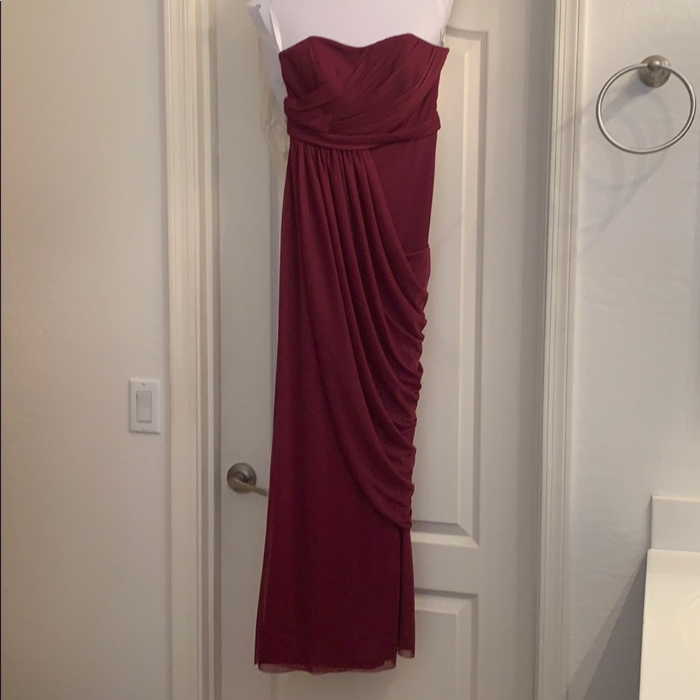 David’s Bridal evening gown